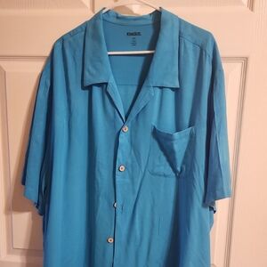 Light Blue Casual Button Down Shirt